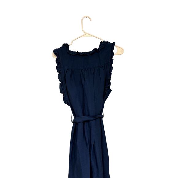 Sundance Antoinette Linen Blend Dress Size Small - Picture 8 of 9